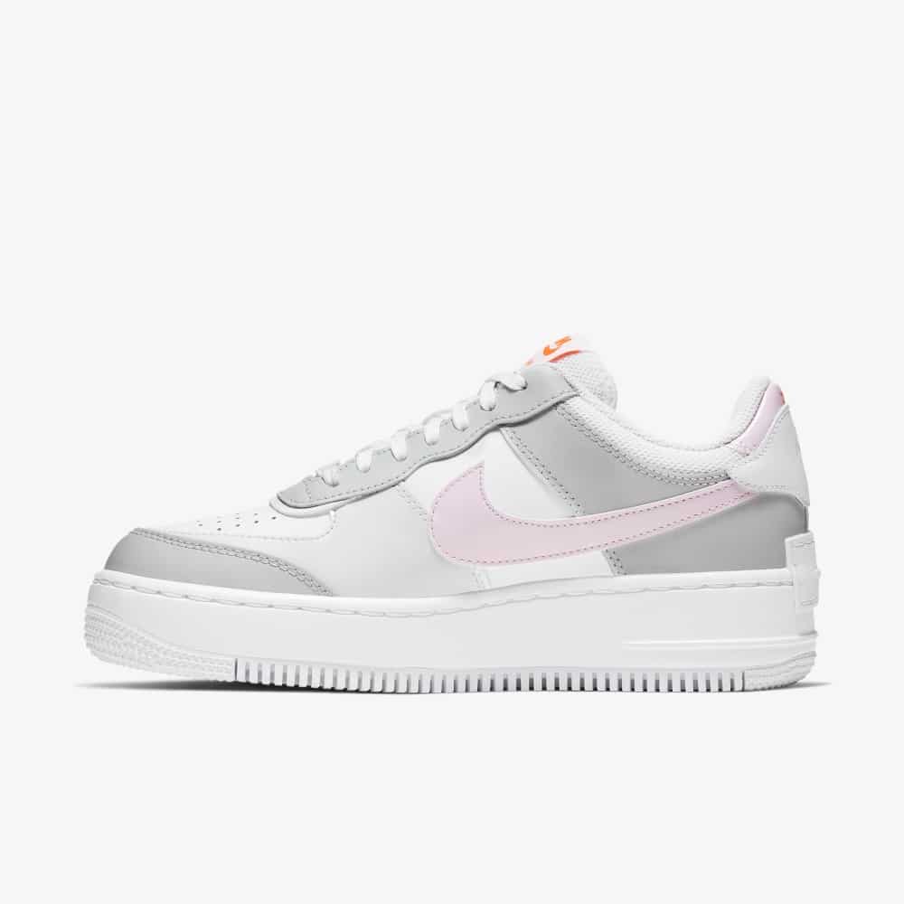 nike air force 1 pink and grey